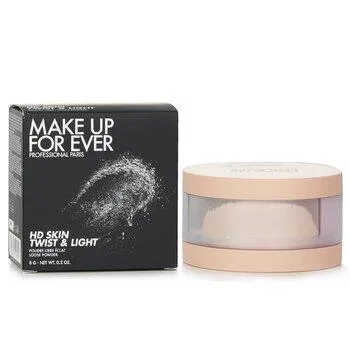 MAKE UP FOR EVER HD Skin Twist & Light Loose Powder 1.0 Clair/Light