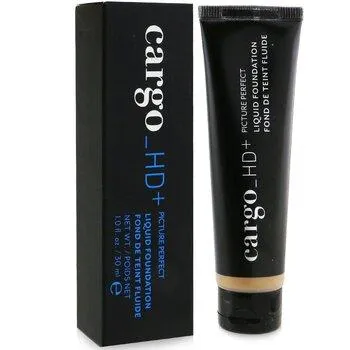 Cargo Cosmetics HD + Picture Perfect Liquid Foundation F50