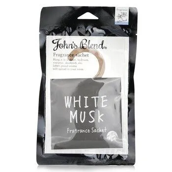 John's Blend Fragrance Sachet White Musk 1pcs