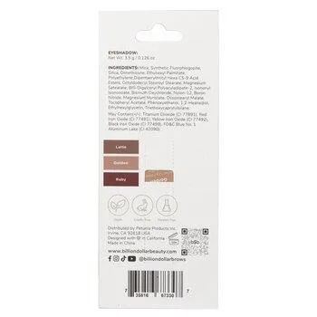 Billion Dollar Brows Eyeshadow Collection Trio bright