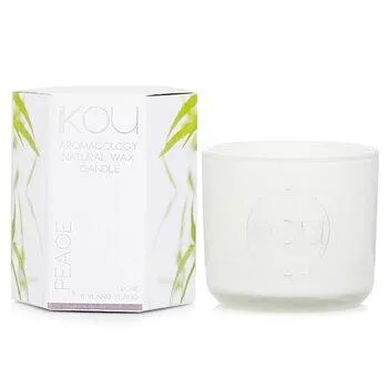 iKOU Eco-Luxury Aromacology Natural Wax Candle Glass Peace 85g