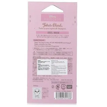 John's Blend Disney Princess Air Freshener Ariel Musk 1pc