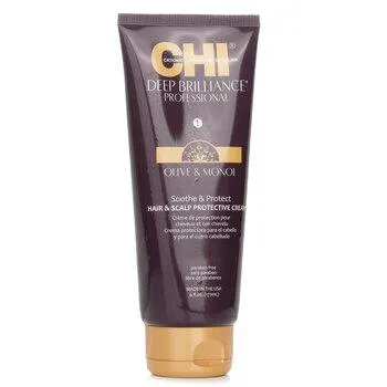 CHI Deep Brilliance Olive & Monoi Soothe & Protect Hair & Scalp Protective Cream 177ml