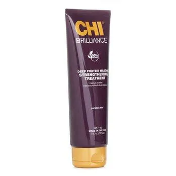 CHI Deep Brilliance Olive & Monoi Deep Protein Masque Strengthening Treatment 237ml