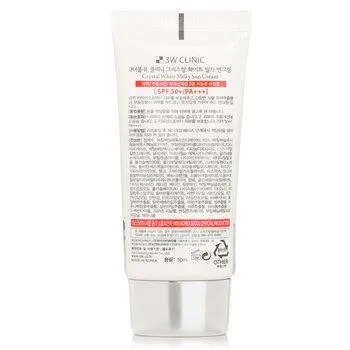 3W Clinic Crystal White Milky Sun Cream SPF 50+ 50ml