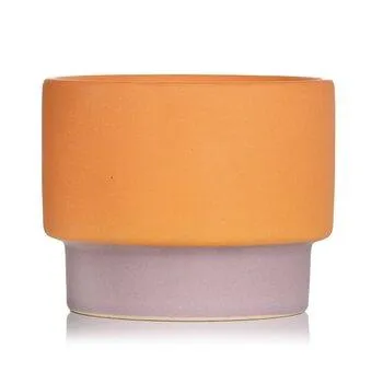 Paddywax Colour Block Ceramic Candle Violet & Vanilla 170g