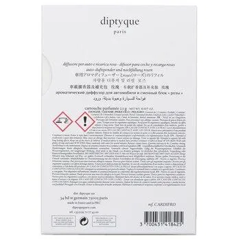 Diptyque Car Diffuser Roses 2.1g