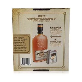 18.21 Man Made Book Of Good Grooming Gift Set Volume 5: Noble Oud 2pcs