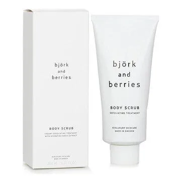 Björk & Berries Body Scrub Creamy Exfoliating Treatment 200ml