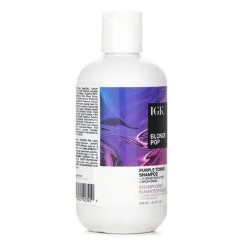 IGK Blonde Pop Purple Toning Shampoo 236ml