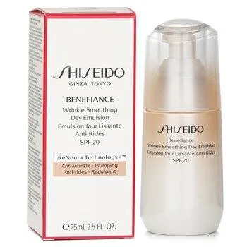 Shiseido Benefiance Wrinkle Smoothing Day Emulsion SPF 20 75ml