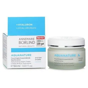 Annemarie Borlind Aquanature System Hydro Rehydrating Night Cream For Dehydrated Skin 50ml