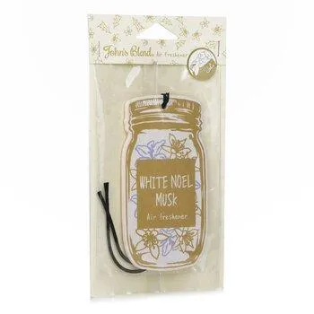 John's Blend Air Freshener White Noel Musk 1pc