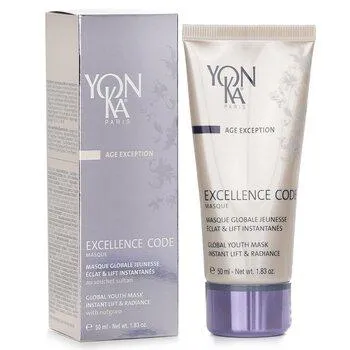 Yonka Age Exception Excellence Code Global Youth Mask With Nutgrass Instant Lift & Radiance 50ml