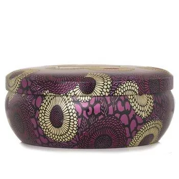 VOLUSPA 3 Wick Decorative Tin Candle Santiago Huckleberry 340g