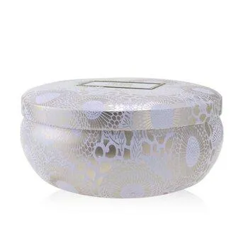 VOLUSPA 3 Wick Decorative Tin Candle Mokara 340g