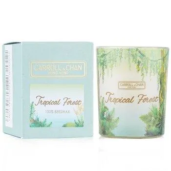 Carroll & Chan 100% Beeswax Votive Candle Tropical Forest 65g