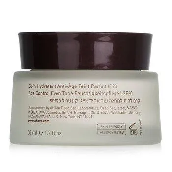 AHAVA Time To Smooth Age Control Even Tone Moisturiser SPF 20 50ml