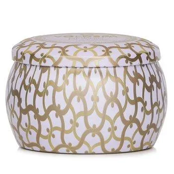 VOLUSPA Mini Tin Candle Suede Blanc 113g