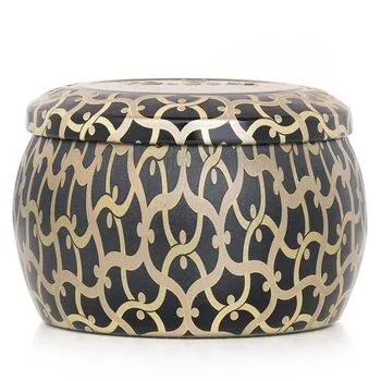 VOLUSPA Mini Tin Candle Suede Noir 113g