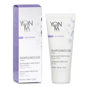 Yonka Age Defence Pamplemousse Creme Revitalising, Protective Dry Skin 50ml