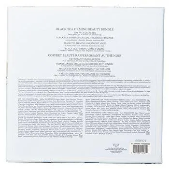 Fresh Black Tea Firming Beauty Set 4pcs