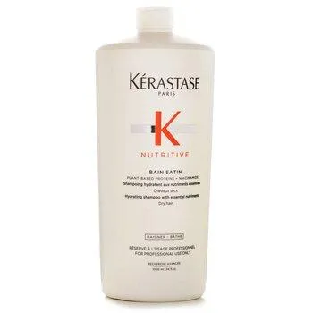 Kérastase Nutritive Bain Satin Hydrating Shampoo With Essential Nutriments Dry Hair 1000ml