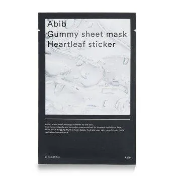 Abib Gummy Sheet Mask Heartleaf Sticker 27ml x 10pcs