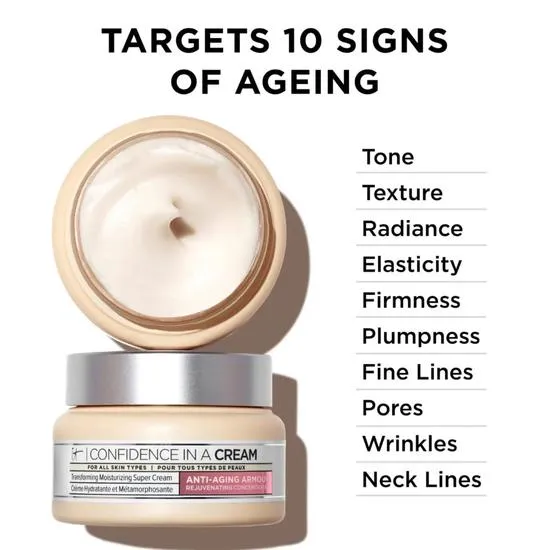 IT Cosmetics Confidence In A Cream Anti-Ageing Peptide Cream 60ml