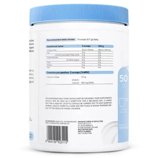 Osavi Calcium Citrate Powder 240g