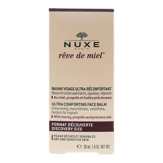 Nuxe Reve De Miel Ultra Comforting Face Balm Dry & Sensitive Skin 30ml