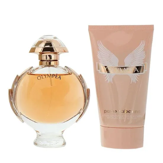 Paco Rabanne Olympea Eau De Parfum 50ml + Body Lotion 75ml Gift Set For Her 50ml