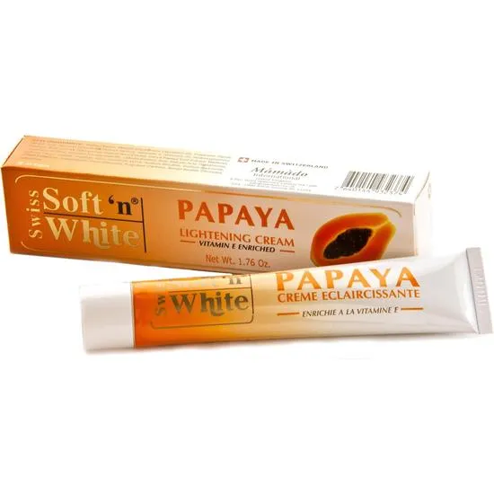 Mamado Swiss Soft N White Papaya Lightening Cream 50g