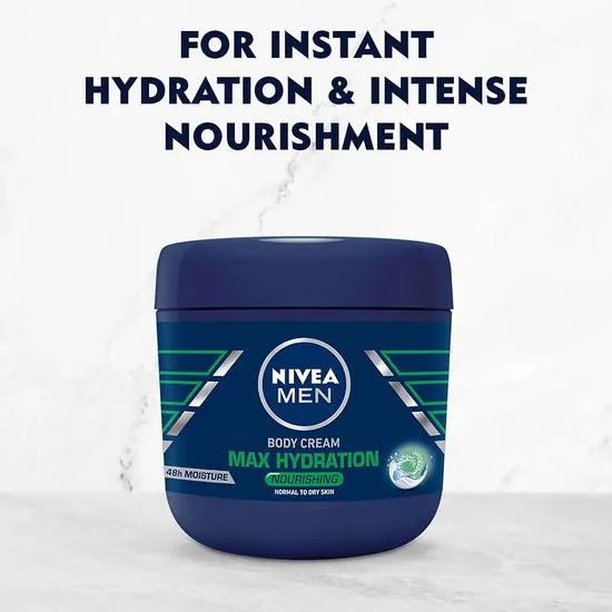 Nivea Men Maximum Hydration Body Cream 400ml