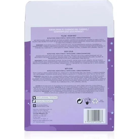 Sunday Rain Lavender & Cedarwood Sweet Dreams Trio