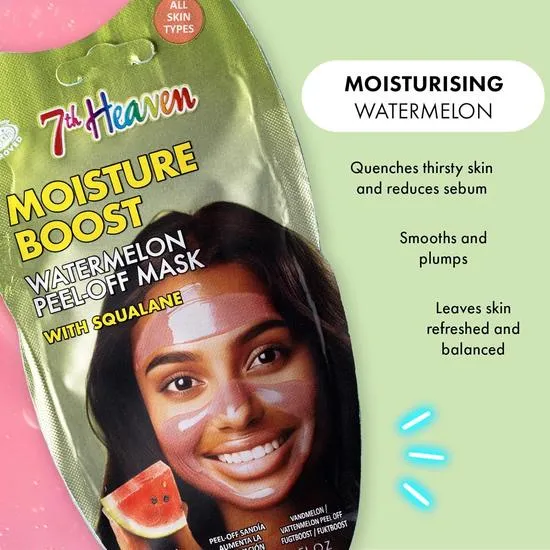 Montagne Jeunesse 7th Heaven Moisture Boost Watermelon Peel Off Mask 10ml