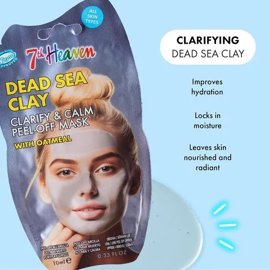 Montagne Jeunesse 7th Heaven Dead Sea Clay Clarify & Calm Peel Off Mask 10ml