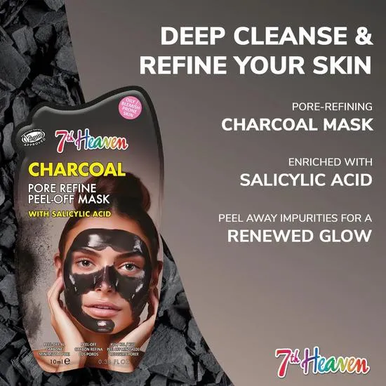 Montagne Jeunesse Charcoal Pore Refine Peel Off Mask 10ml