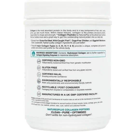 Nature's Plus Collagen Peptides 280g