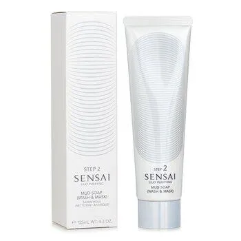 Sensai Silky Purifying Mud Soap Wash & Mask 125ml