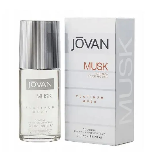 Jovan Platinum Musk Cologne For Men 88ml