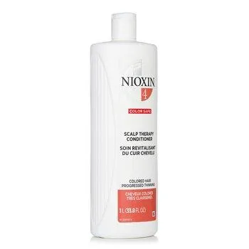 Nioxin Density System 4 Scalp Therapy Conditioner Coloured Hair, Progressed Thinning, Colour Safe 1000ml