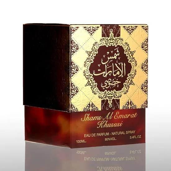 Ard Al Zaafaran Shams Emarat Khususi Perfume Eau De Parfum With Body Deodorant 100ml