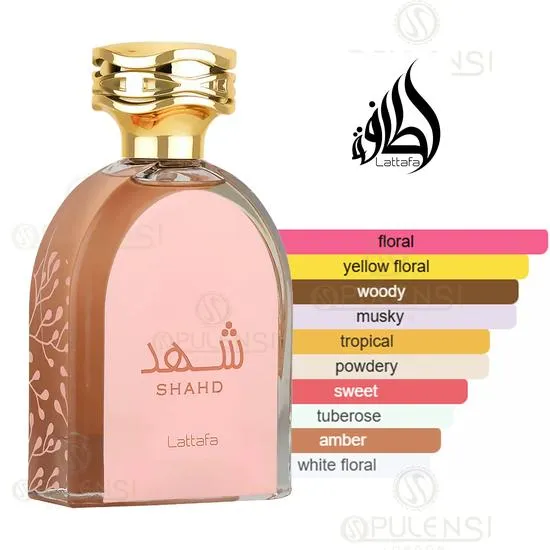 Lattafa Shahd Eau De Parfum 100ml
