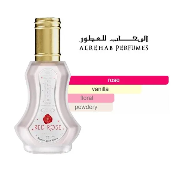 Al-Rehab Red Rose Eau De Parfum 35ml