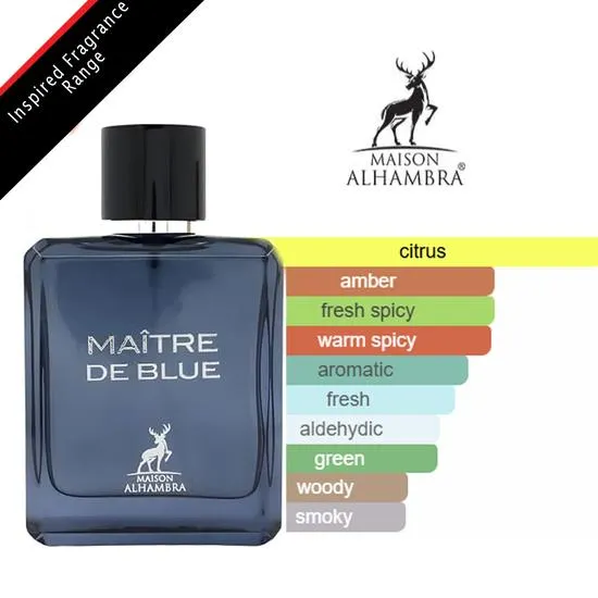 Maison Alhambra Maitre De Blue Eau De Parfum 100ml