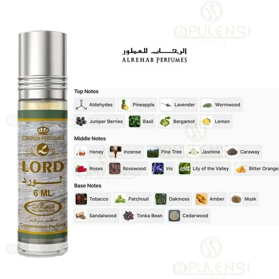 Al-Rehab Lord Concentrated Oil Perfume 6ml