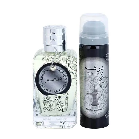 Ard Al Zaafaran Dirham Silver Perfume Eau De Parfum With Deodorant 100ml