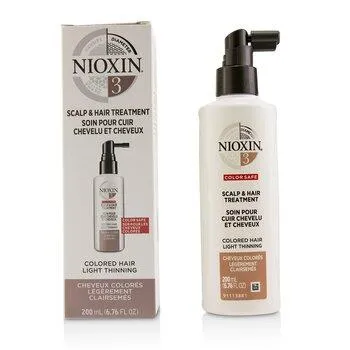 Nioxin Diameter System 3 Scalp & Hair Treatment Coloured Hair, Light Thinning, Colour Safe 100ml