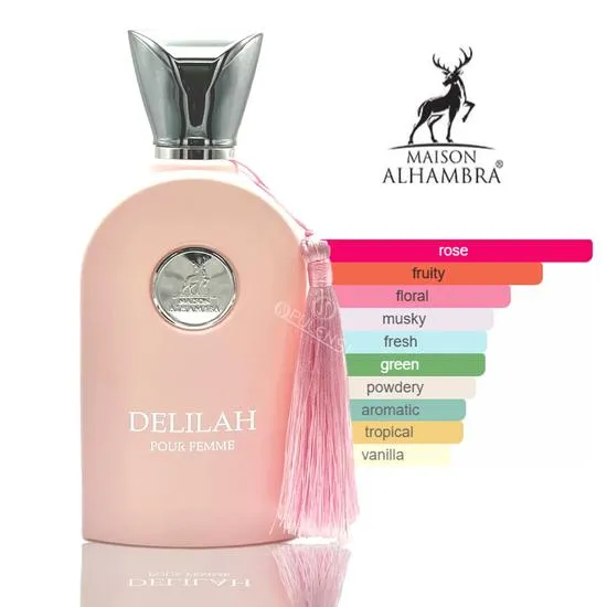 Maison Alhambra Delilah Pour Femme Eau De Parfum 100ml